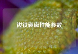 钕铁硼磁性能参数