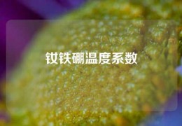 钕铁硼温度系数