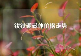 钕铁硼磁体价格走势