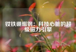 钕铁硼磁钢：科技心脏的超级磁力引擎