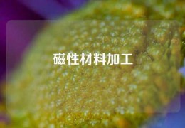 磁性材料加工