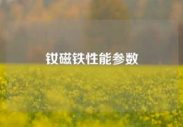 钕磁铁性能参数