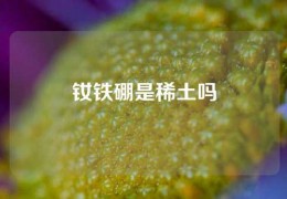 钕铁硼是稀土吗