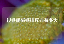 钕铁硼磁铁排斥力有多大