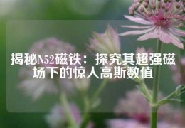 揭秘N52磁铁：探究其超强磁场下的惊人高斯数值