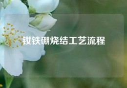 钕铁硼烧结工艺流程