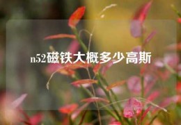 n52磁铁大概多少高斯