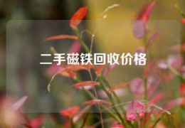 二手磁铁回收价格