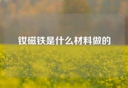 钕磁铁是什么材料做的