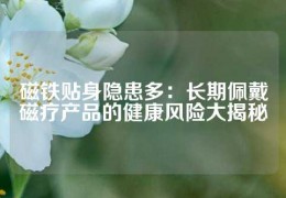 磁铁贴身隐患多：长期佩戴磁疗产品的健康风险大揭秘