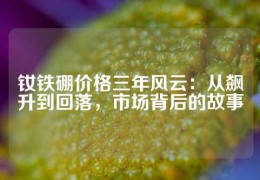 钕铁硼价格三年风云：从飙升到回落，市场背后的故事