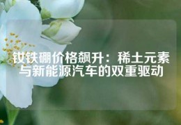 钕铁硼价格飙升：稀土元素与新能源汽车的双重驱动