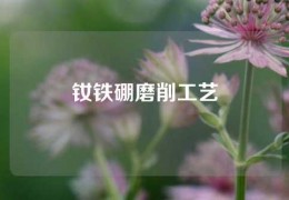 钕铁硼磨削工艺