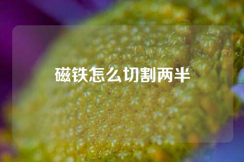 磁铁怎么切割两半