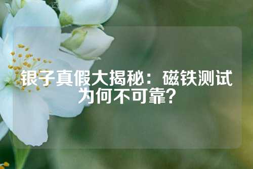 银子真假大揭秘：磁铁测试为何不可靠？