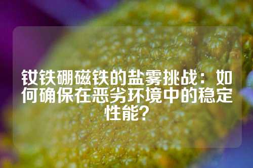 钕铁硼磁铁的盐雾挑战：如何确保在恶劣环境中的稳定性能？